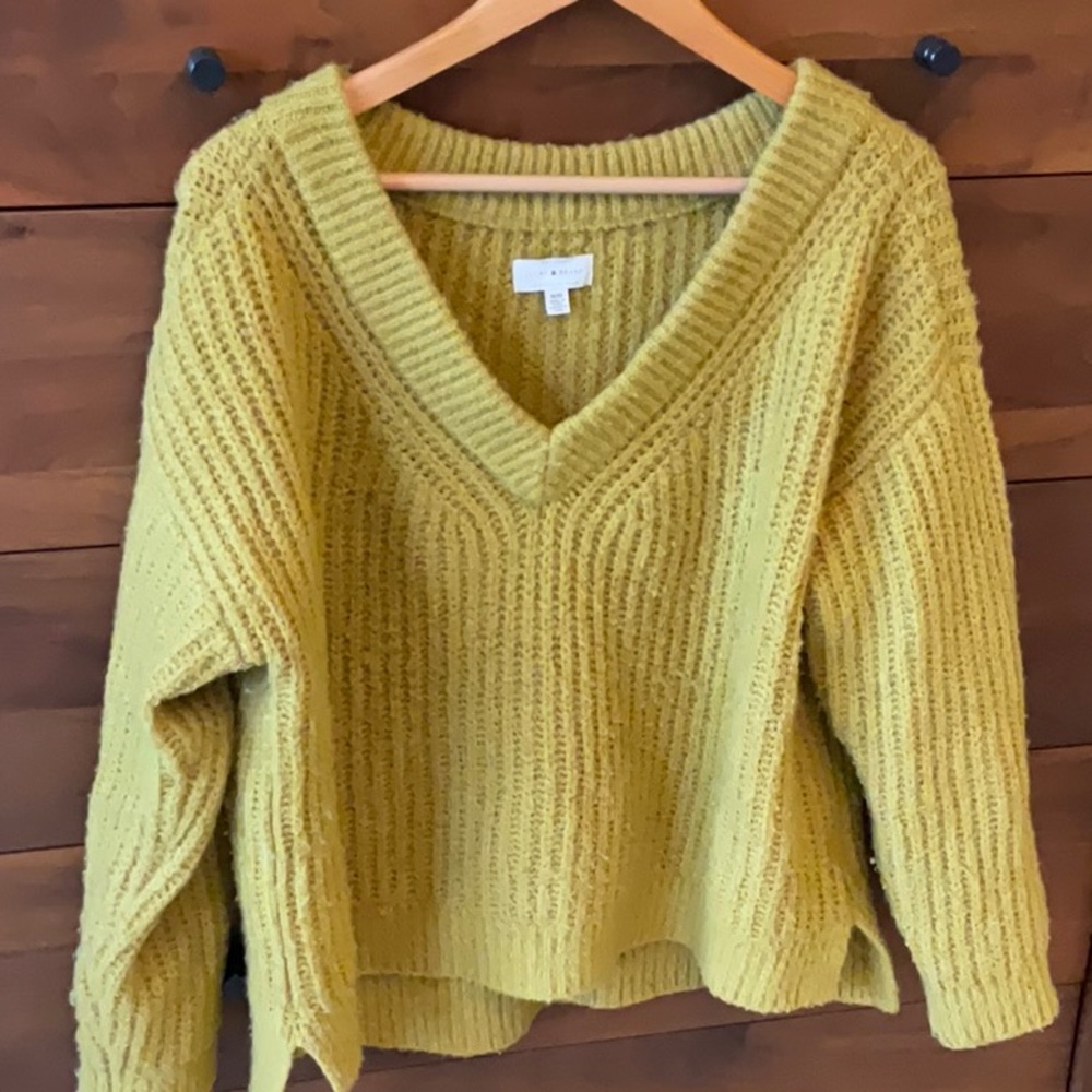 Lucky Brand Green Sweater
